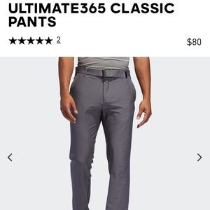 Adidas Golf Pants, NWOT